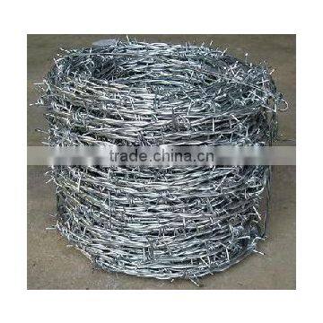 hot dipped galvanized decorative barbed wire fencing