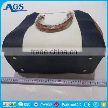 Double Zippers Tote Bag Custom Printed Fashion Bag photo-2