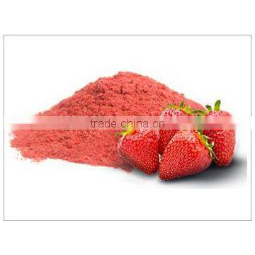 Instant fruit flavored drink powder strawberry juice