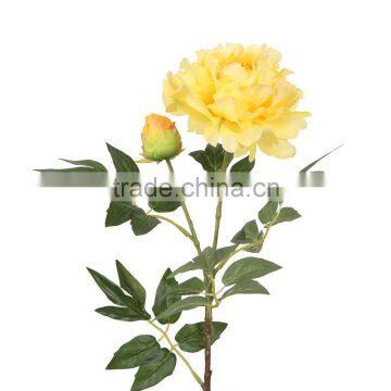 Artificial Flower Real Touch Peony China Silk Flowers Wholesale Flower Head photo-3