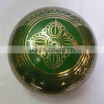Best Selling Colored Tibetan Meditation Healing Singing Bowl photo-3