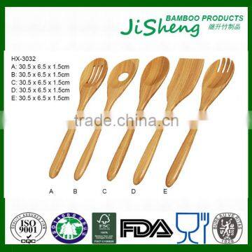 Healthy Safe Natural Bamboo Cooking Utensils Tools