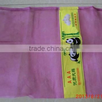 eco-friendly factory pe garlic mesh bag manufacture