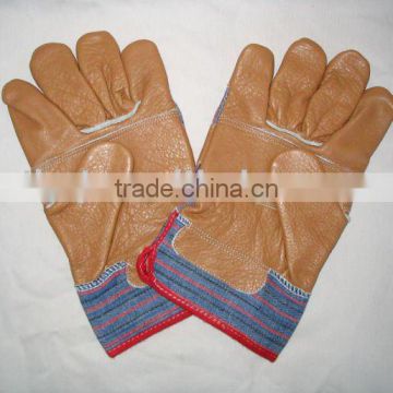 cow leather work glove