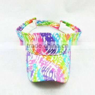 Custom Embroidery Colorful Sport Sun Hat Of Women photo-3