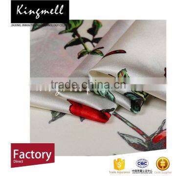 Pure Silk Fabric Silk Satin Silk Fabric With Vivid Digital Printing photo-5