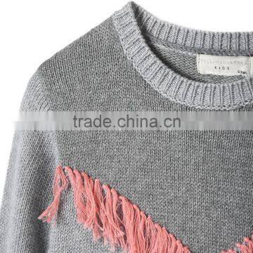 Baby Girl Design Cardigan Child Sweater Kids Clothing Children Jumper HSD5589 photo-3