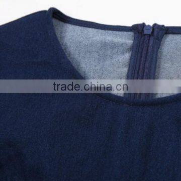 European Style 2014 Women Office Design A Line Pleated Skirt photo-3