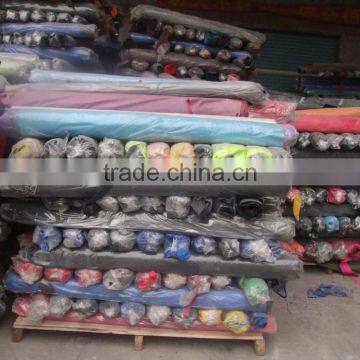 Polyester Oxford Stock lot with PVC backing Supply