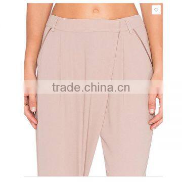 New Fashion Women Pants Speacil Cutting Pants OEM Wholesale Clothing photo-4