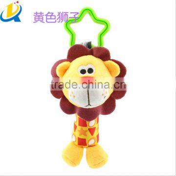 Lovely Animal Shape Plush Hanging Toy Baby Bed Bell Wholesale photo-6