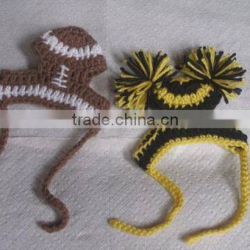 Fashion Winter Christmas Pet Hat Dog Hat With Pompom photo-5