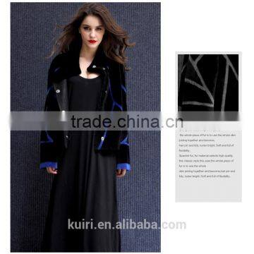 Real Fur Coat For Women Denim Tops & Jacket Female Sheepskin Coats Double-faced Fur Sheep Shearing Overcoat Free Sheepskin photo-6