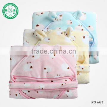 Best quality velvet material soft warm winter baby sleeping bag