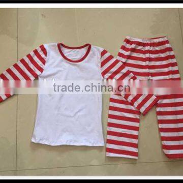 Fall Winter Ruffle Set Girl Clothing Set Persnickety Christmas Kids Unisex Stripes and Dots Sister and Brother Pajamas Sets photo-2