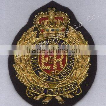 Hand Embroidery Royal Engineer Badge