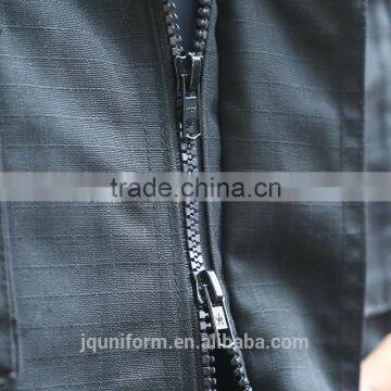 Juqian Custom Good Quality Black Military Design Unisex Security Guard Uniform Protection Security Uniforms Design photo-5