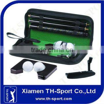 luxury portable executive indoor golf putter gift sets