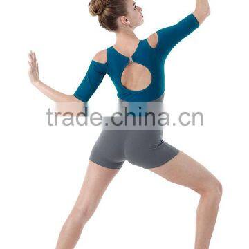 blue leotard costume