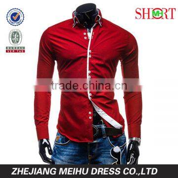 Latest Style Men's Dress Shirt Fashion Gay Men Shirts photo-2
