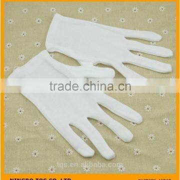 Cheap Working Knitted White Cotton Gloves photo-2