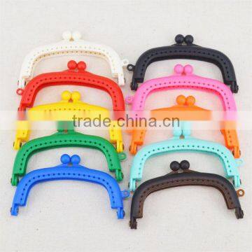 2016 new+ high quality plastic purse frame-8.5cm