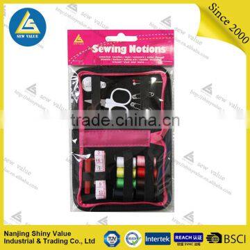 Polyester material zipper bag classic type high quality sewing kit