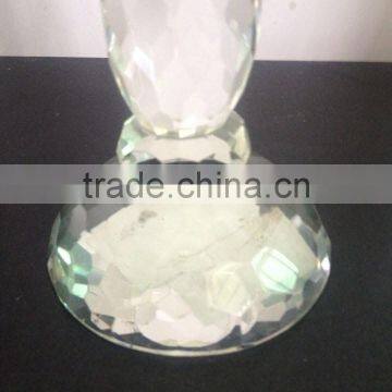 Wholesale Cheap Tall Crystal Glass Candelabra Crystal Candle Holder for Centerpieces Wedding photo-6