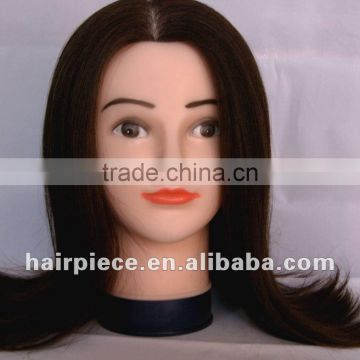 wholesale mannequin head, hairdresser training head, human hair mannequin head