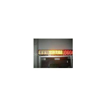 P12 / P16 Red Color Scrolling LED Mobile Billboard For Your Business