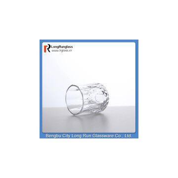LongRun Machine Made Pattern Glass 8oz Drinking Glass Tumbler photo-3