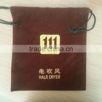 factory directly embroidery hair dryer bag,hair dryer backpack