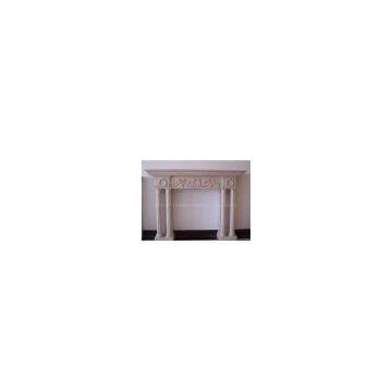 Fireplace,fireplace mantel,carved-slab-firepalce