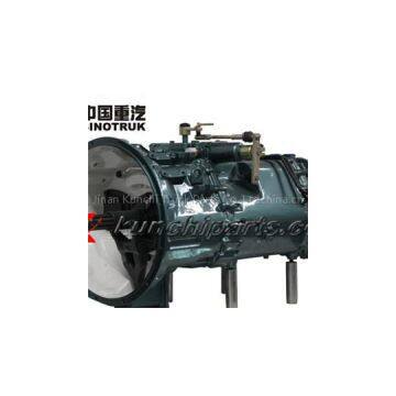 Sinotruk Howo A7 HW19710131202 10 Speed Gearbox Assembly