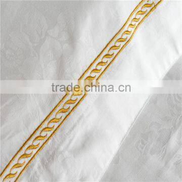 5 Star Hotel Bed Linen Set/embroider Hotel Bedding Set/luxury Bed Sheet Set photo-5