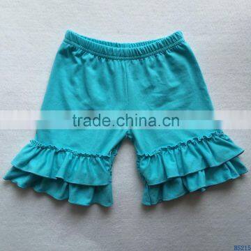 Trendy Solid Color Baby Ruffle Cotton Shorts Multi Colors Cheap Baby Summer Clothes Shorts