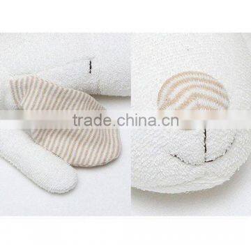 Wholesale 100% Organic Plush Dog Baby Teething Toy Doll photo-4