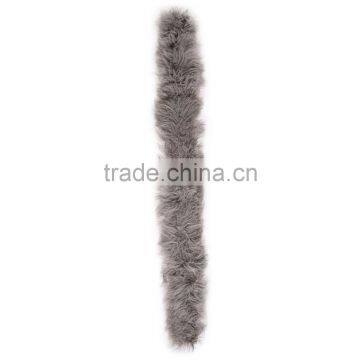 SJ610-01 Online Wholesale 100% Real Long Fur Scarf Fashion