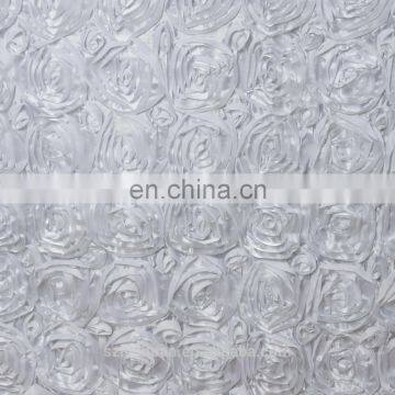 Fashion Design Polyester Satin Suzhou Decoration Wedding Table Skirt photo-3