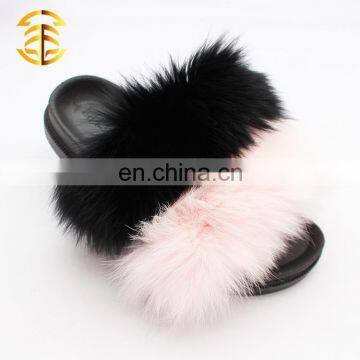 Best Sales Fashion Luxurious fox Ladies slippers brand name