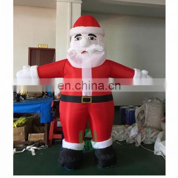 inflatable santa advertising stand dancing santa