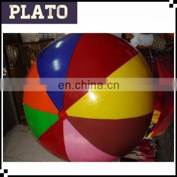 Giant stripe helium beach ballon, commercial helium ball for sale