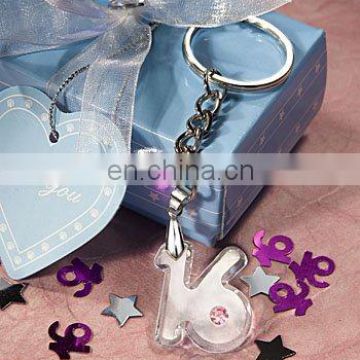 Choice Crystal Sweet 16 Key Chain Favors