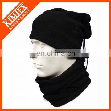 Polyester fleece custom logo neck warmer