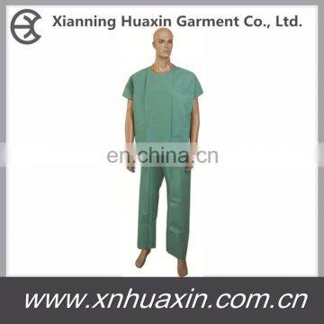 Nonwoven patient gown