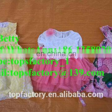 Fashion Children Cream Used Clothes photo-3