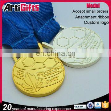 Factory direct sale custom gold silver medals