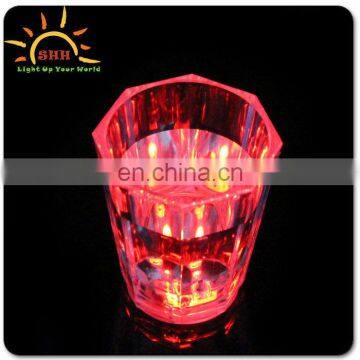 Party Creative water activated flashing led drinking glass Shenzhen