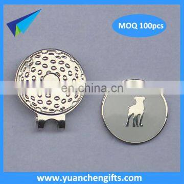2016 nice metal golf gift set - magnetic golf hat clip ball marker