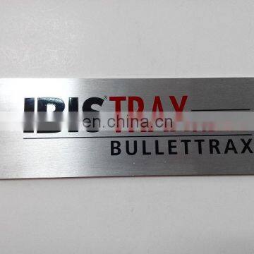 laser cut large size thickness screen printing aluminum emblem